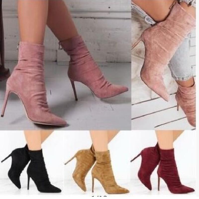 Bottes femme en Daim - Ref 3354746