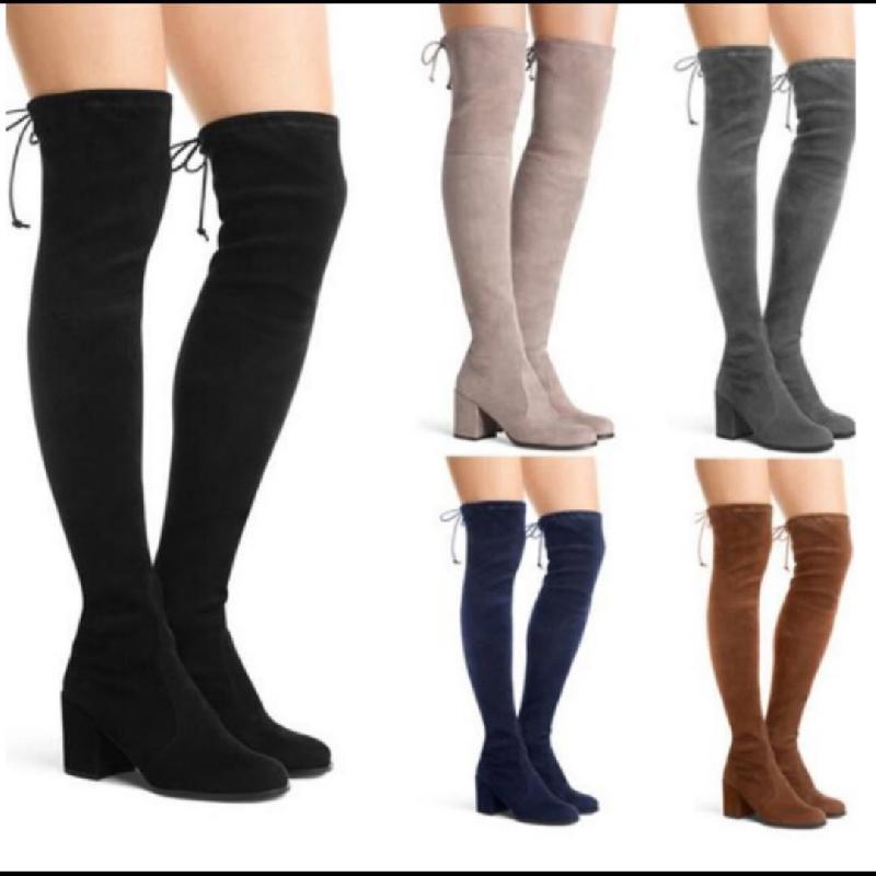 Bottes femme en Daim - Ref 3354748