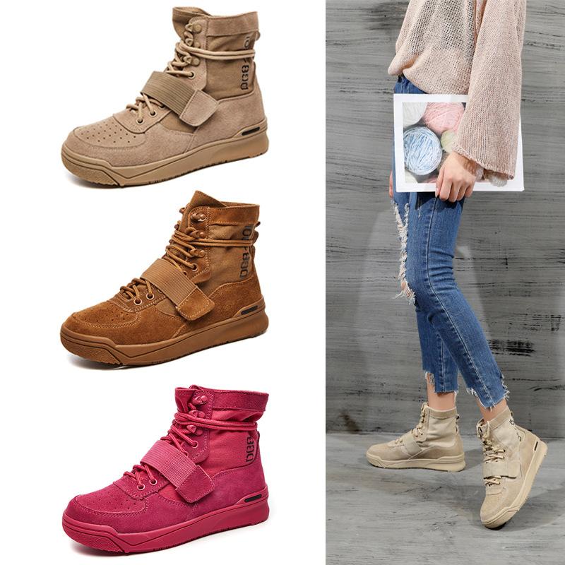 Bottes femme en Cuir + toile - Ref 3354755