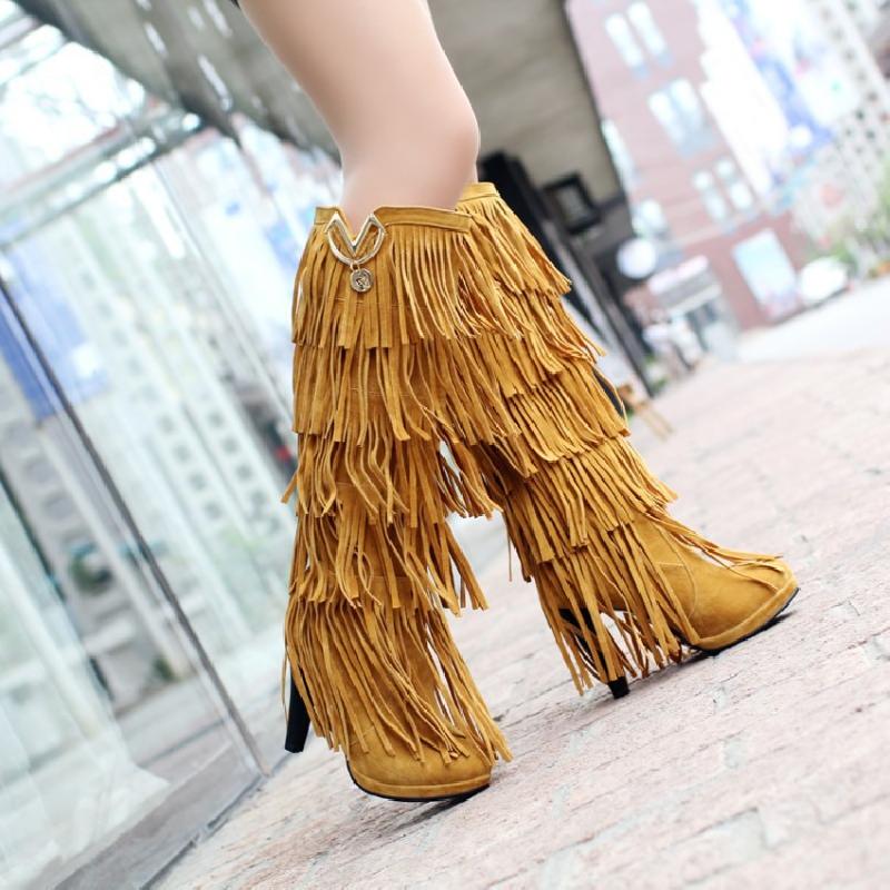 Bottes femme en En cuir - Ref 3354767