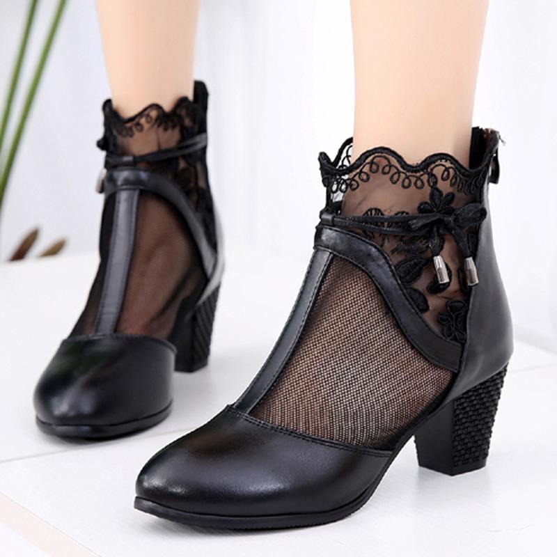 Bottes femme en En cuir - Ref 3354794