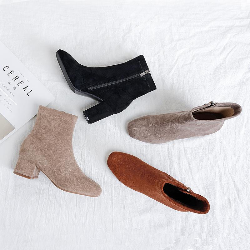 Bottes femme en Daim - Ref 3354814