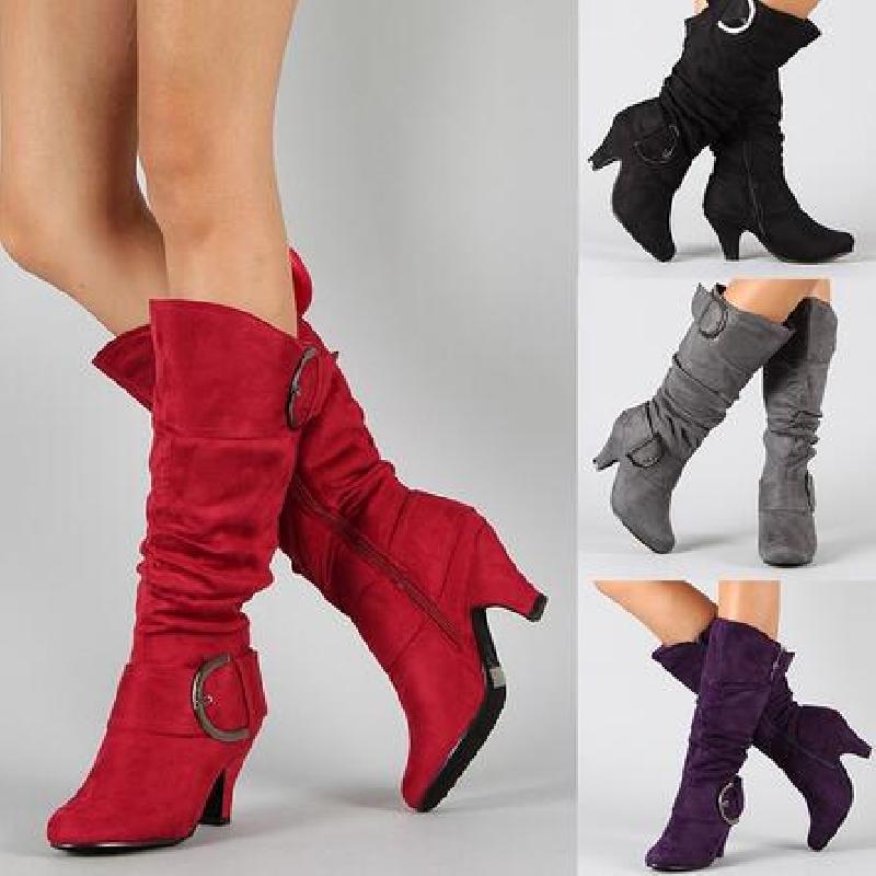 Bottes femme en Daim - Ref 3354842