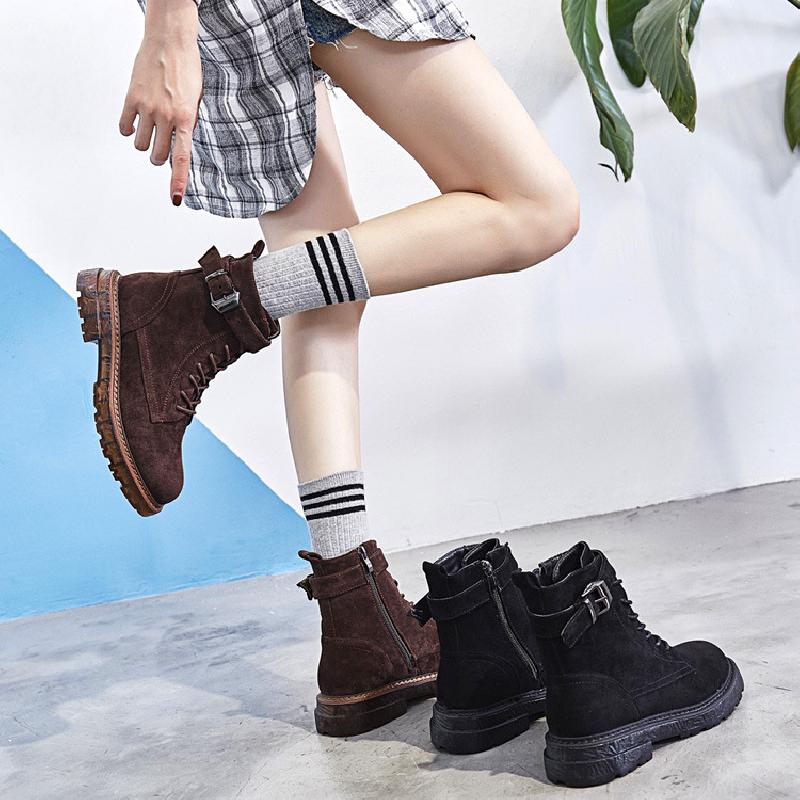 Bottes femme OU YANER en Daim - Ref 3354853