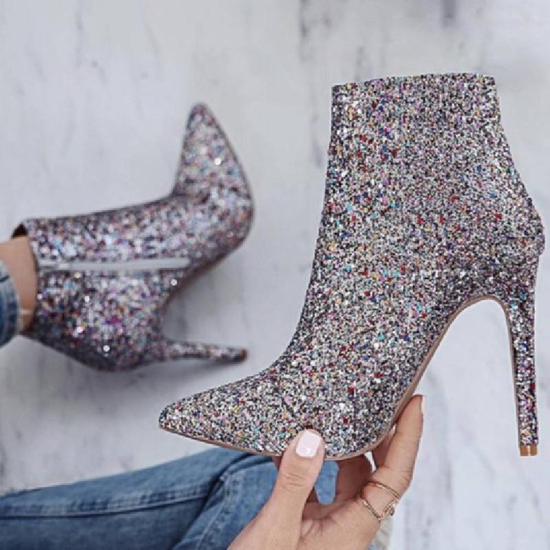 Bottes femme en PU artificiel - Ref 3354856