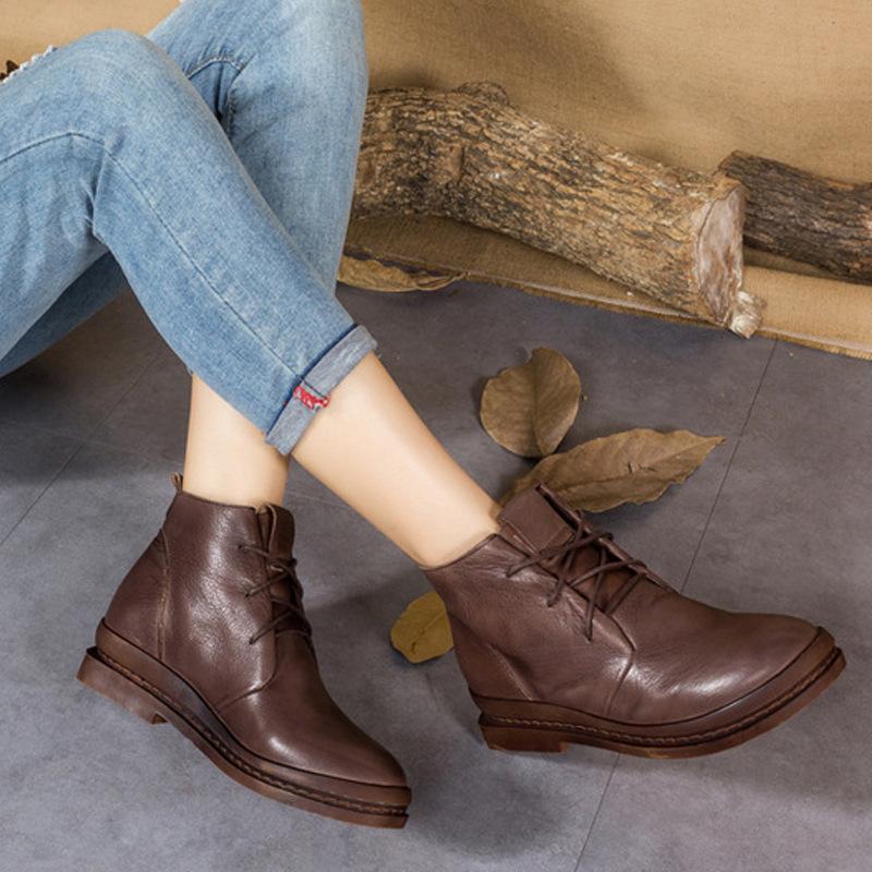 Bottes femme en En cuir - Ref 3354863