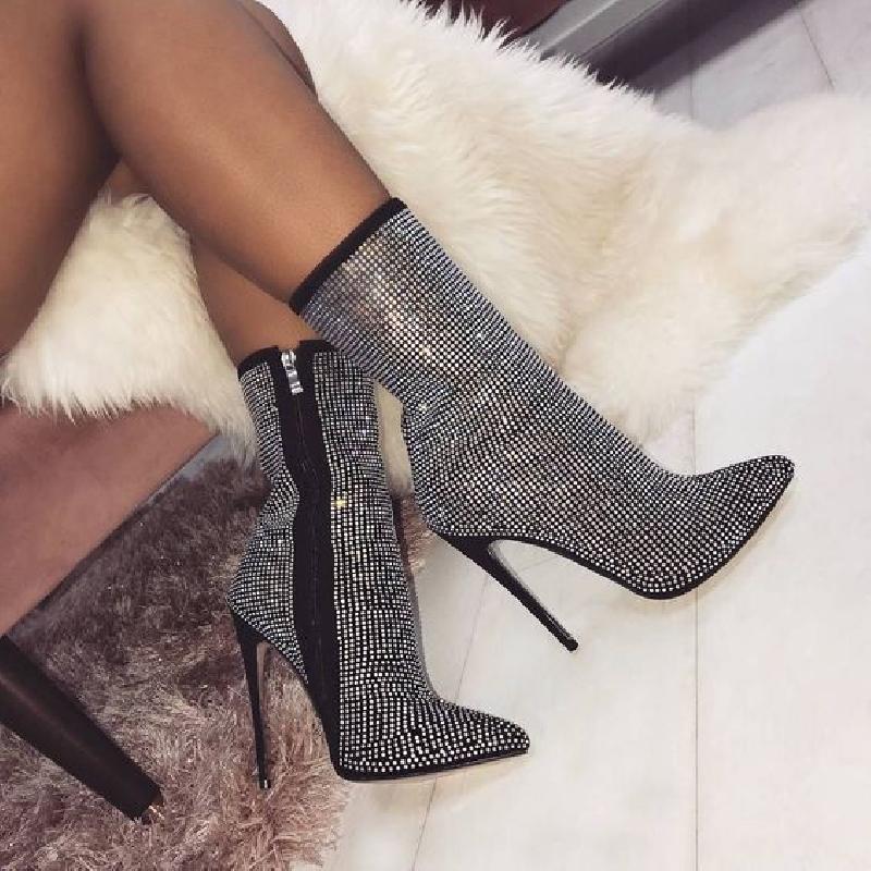 Bottes femme en Daim - Ref 3354884