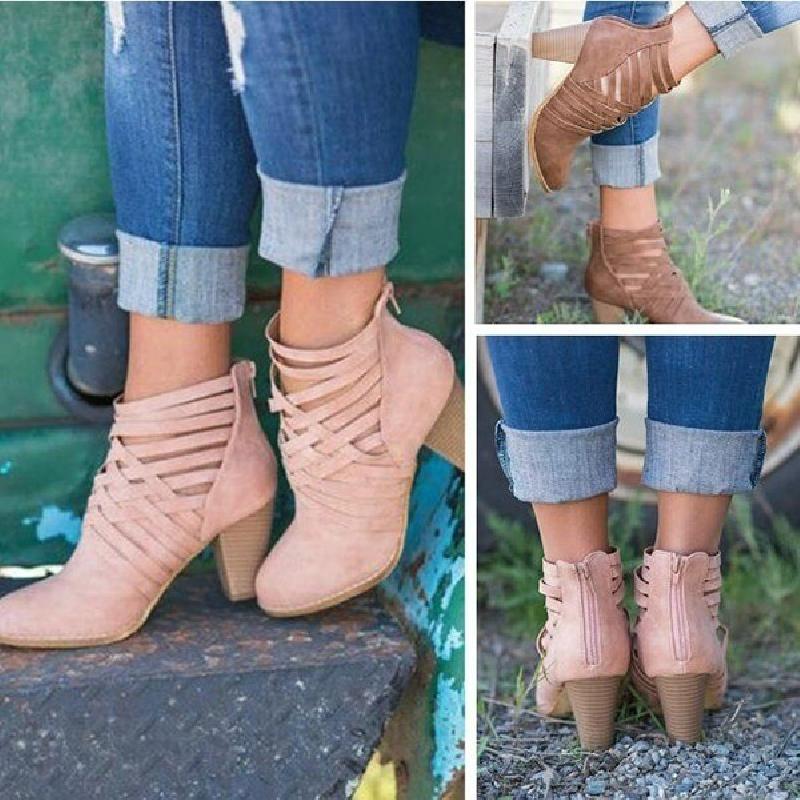 Bottes femme en PU artificiel - Ref 3354897