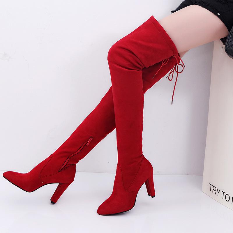 Bottes femme en Daim - Ref 3354914