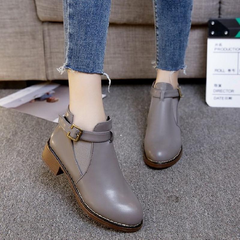 Bottes femme en PU artificiel - Ref 3354924