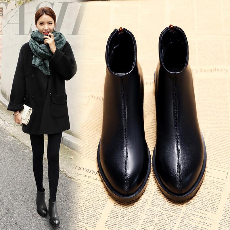 Bottes femme en PU artificiel - Ref 3354951