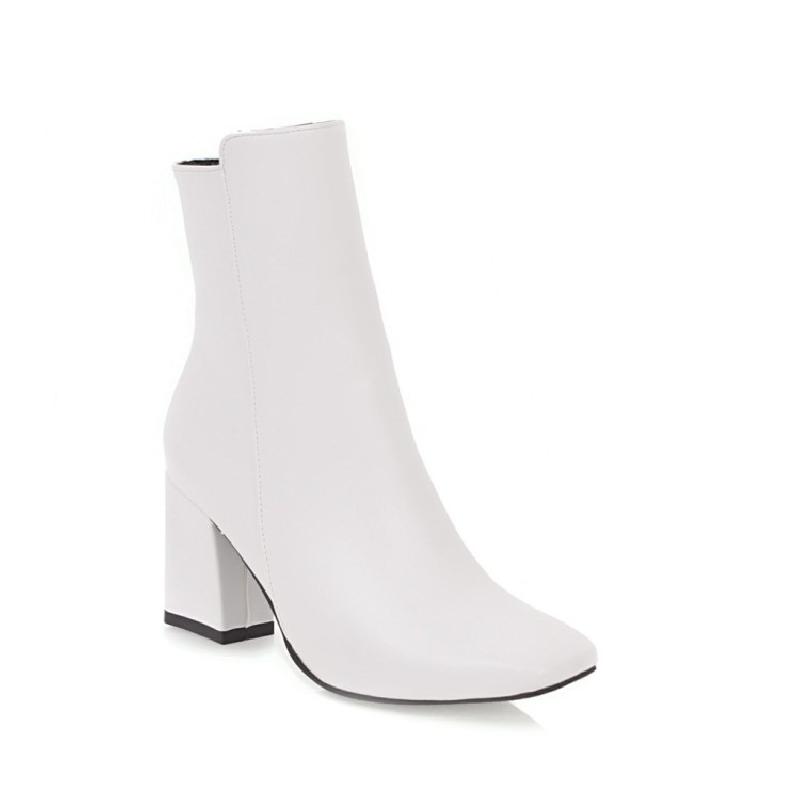 Bottes femme en PU artificiel - Ref 3354957