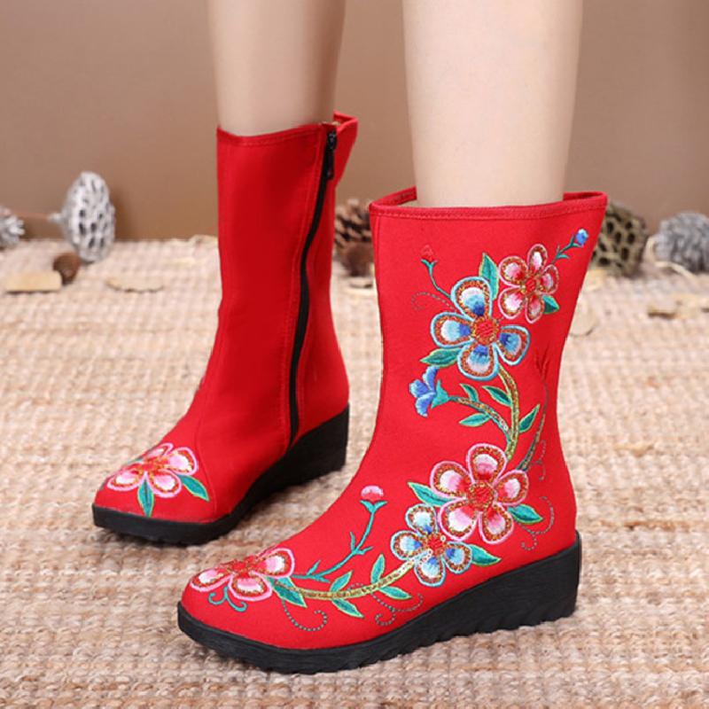 Bottes femme BORD DE LA MARCHE en Toile - Ref 3354968