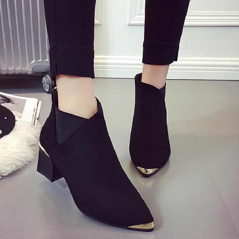 Bottes femme en Daim - Ref 3354981