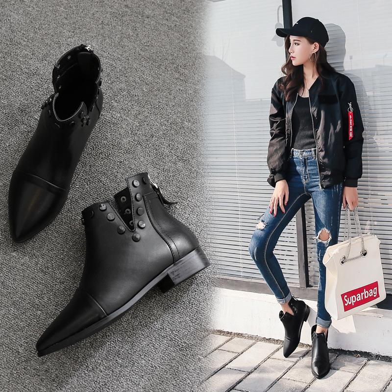 Bottes femme en PU artificiel - Ref 3355044