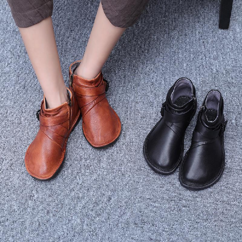 Bottes femme en En cuir - Ref 3355074