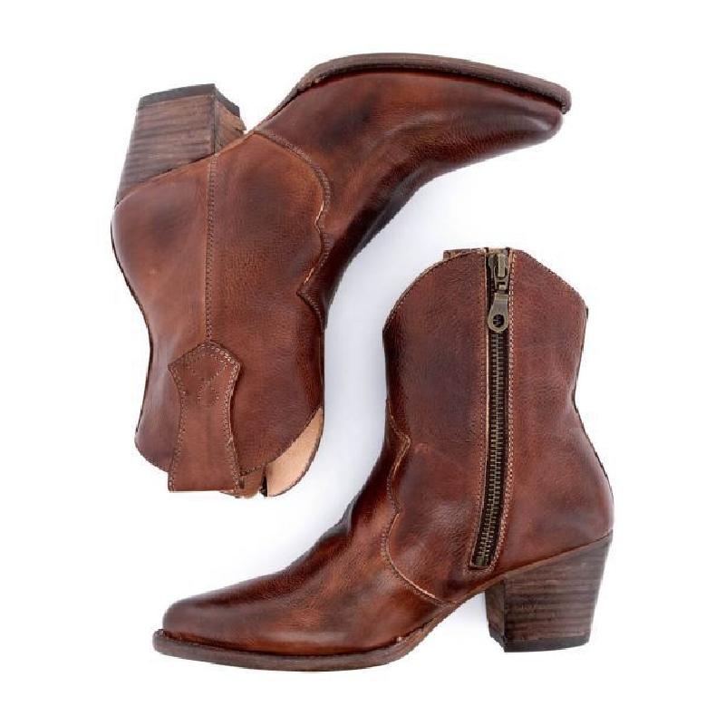 Bottes femme en PU artificiel - Ref 3355075