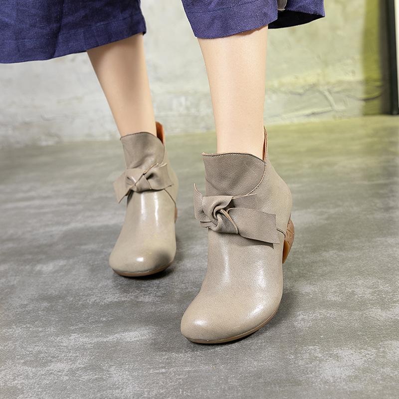 Bottes femme NATIONALITE en En cuir - Ref 3355098