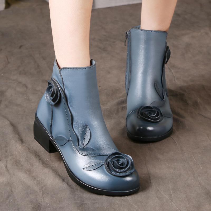 Bottes femme TRANQUILLEMENT en En cuir - Ref 3355123