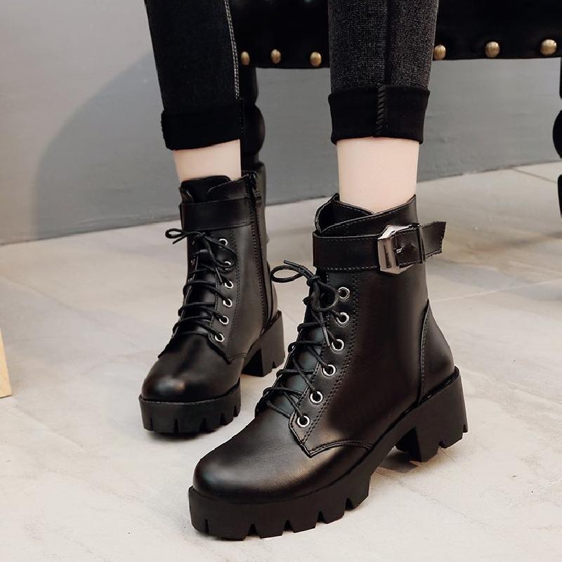 Bottes femme en PU artificiel - Ref 3355143