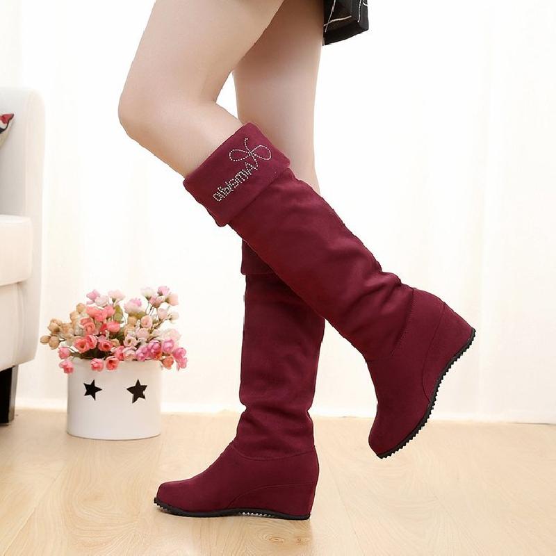 Bottes femme en Daim - Ref 3355238
