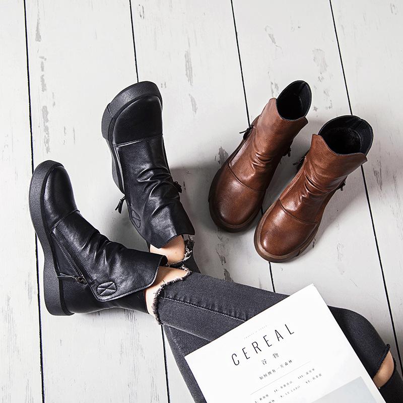 Bottes femme en PU artificiel - Ref 3355246