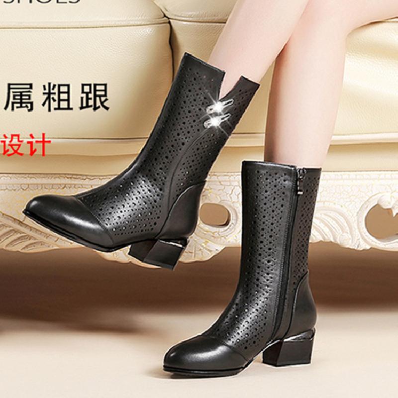 Bottes femme en En cuir - Ref 3355266