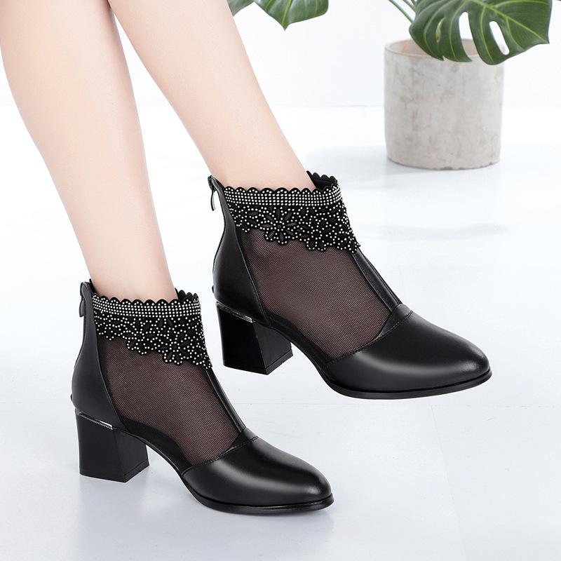 Bottes femme en En cuir - Ref 3355268