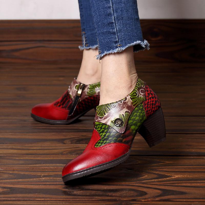 Bottes femme en En cuir - Ref 3355288