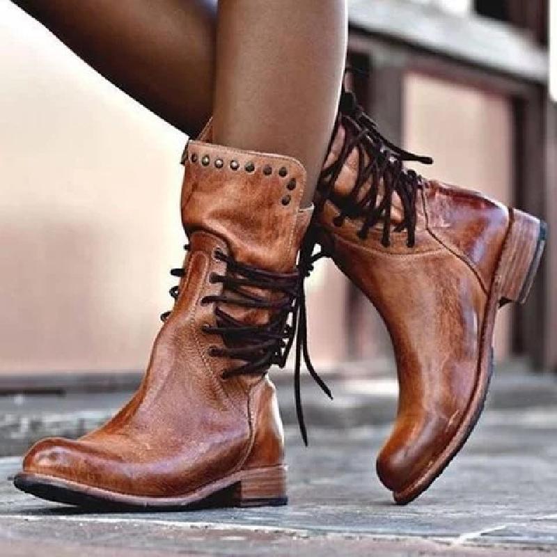Bottes femme en PU artificiel - Ref 3355303