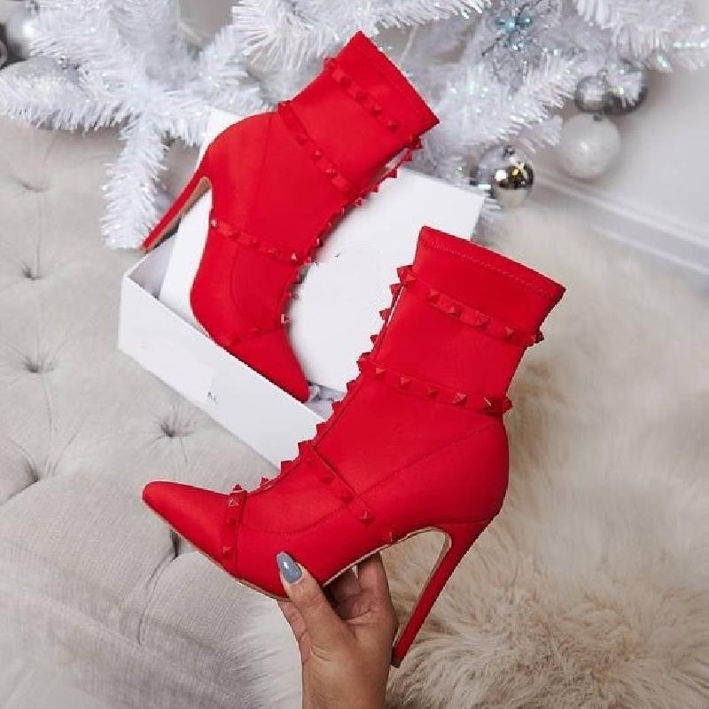 Bottes femme en PU artificiel - Ref 3355326