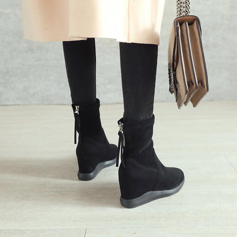 Bottes femme ICAKI en Microfibre - Ref 3355345