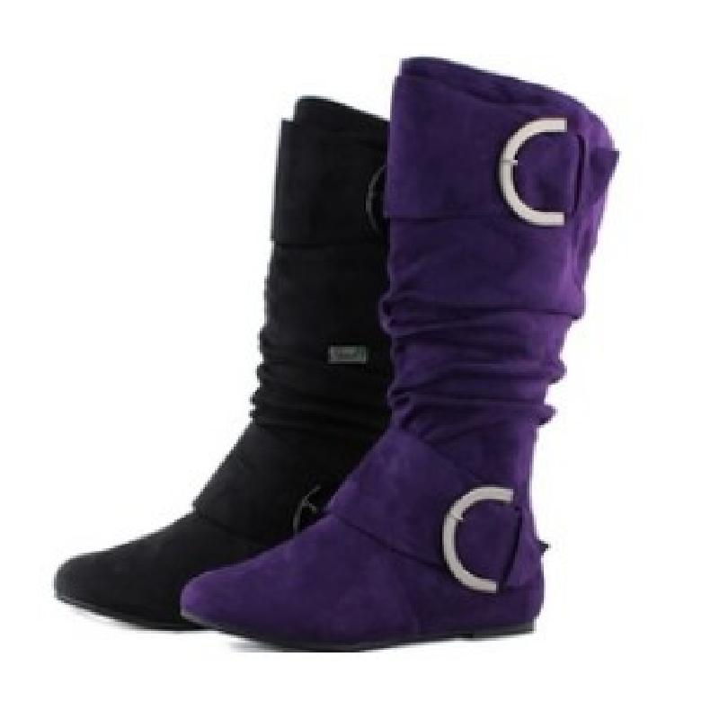 Bottes femme en Daim - Ref 3355376
