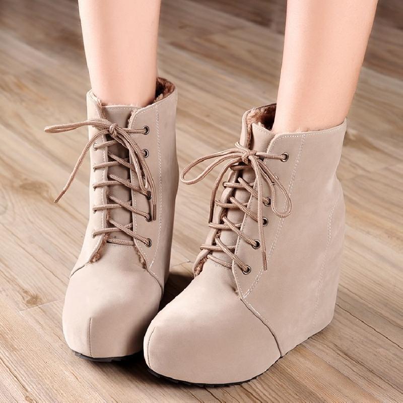 Bottes femme AUTHENTIQUE en PU artificiel - Ref 3355380