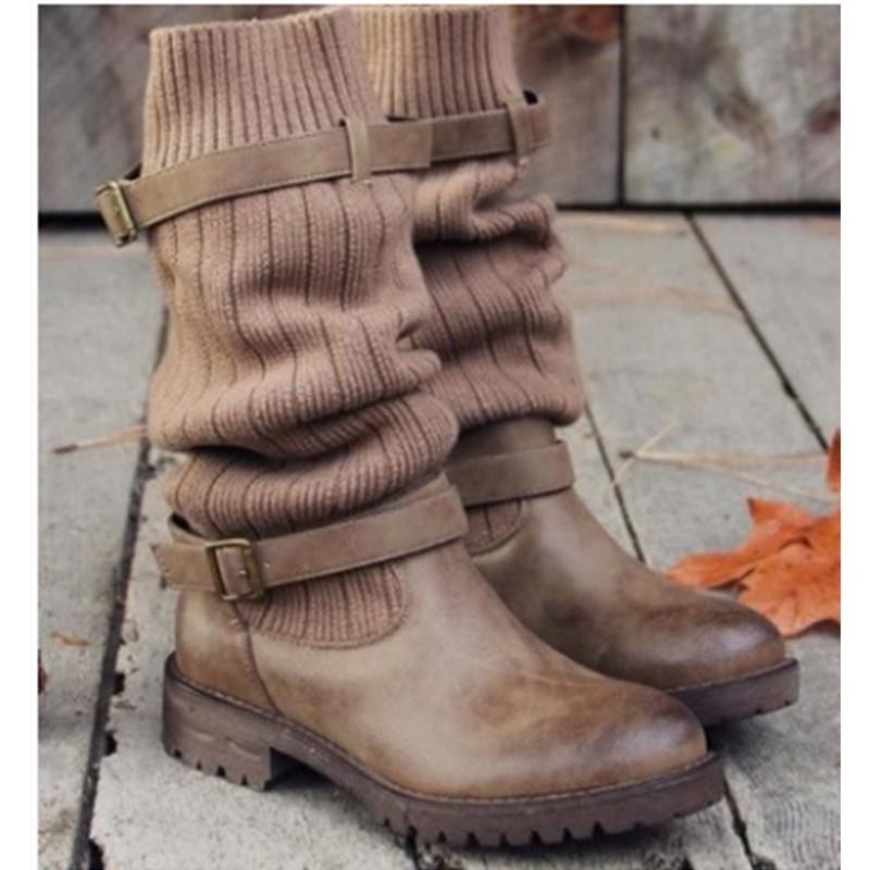 Bottes femme INDEPENDANCE en PU artificiel - Ref 3355386