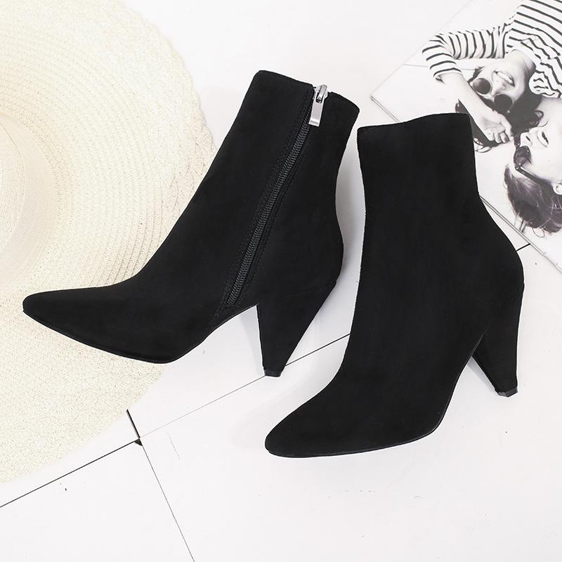 Bottes femme en Daim - Ref 3355396