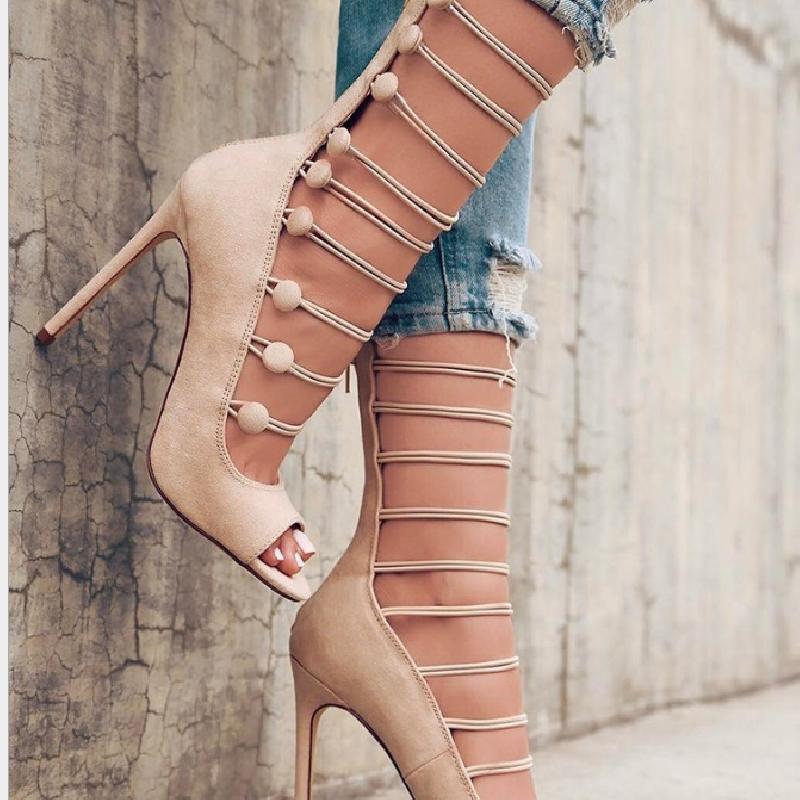 Bottes femme en Daim - Ref 3355413