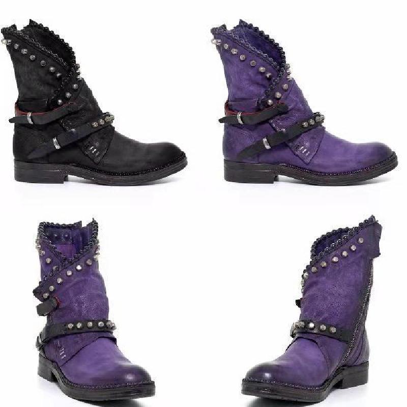 Bottes femme en PU artificiel - Ref 3355420