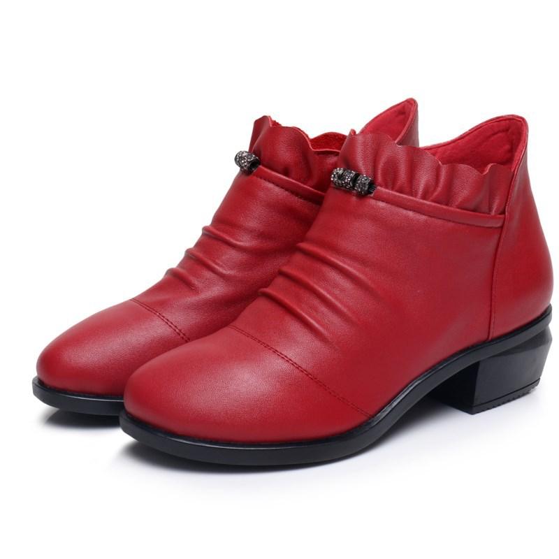 Bottes femme en En cuir - Ref 3355489