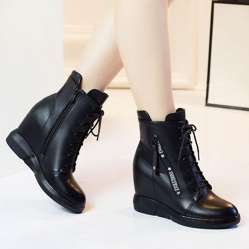 Bottes femme en Première couche de peau vache - Ref 3355509