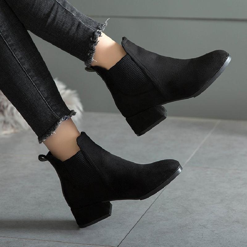Bottes femme en Daim - Ref 3355512