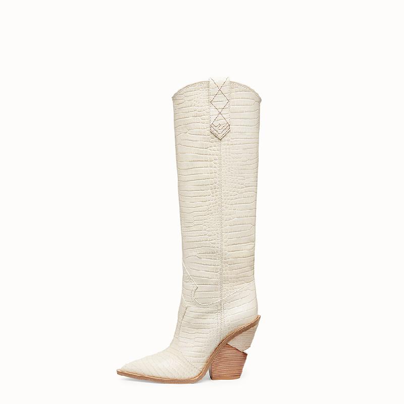 Bottes femme en PU artificiel - Ref 3355514
