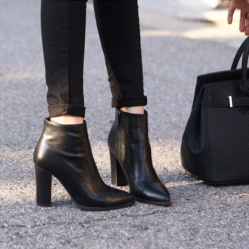 Bottes femme en PU artificiel - Ref 3355529