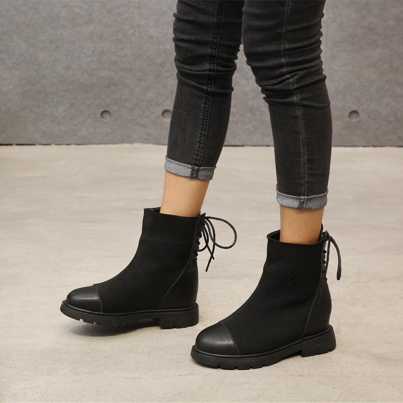 Bottes femme en Tricot - Ref 3355533