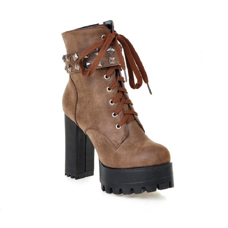 Bottes femme en PU artificiel - Ref 3355536
