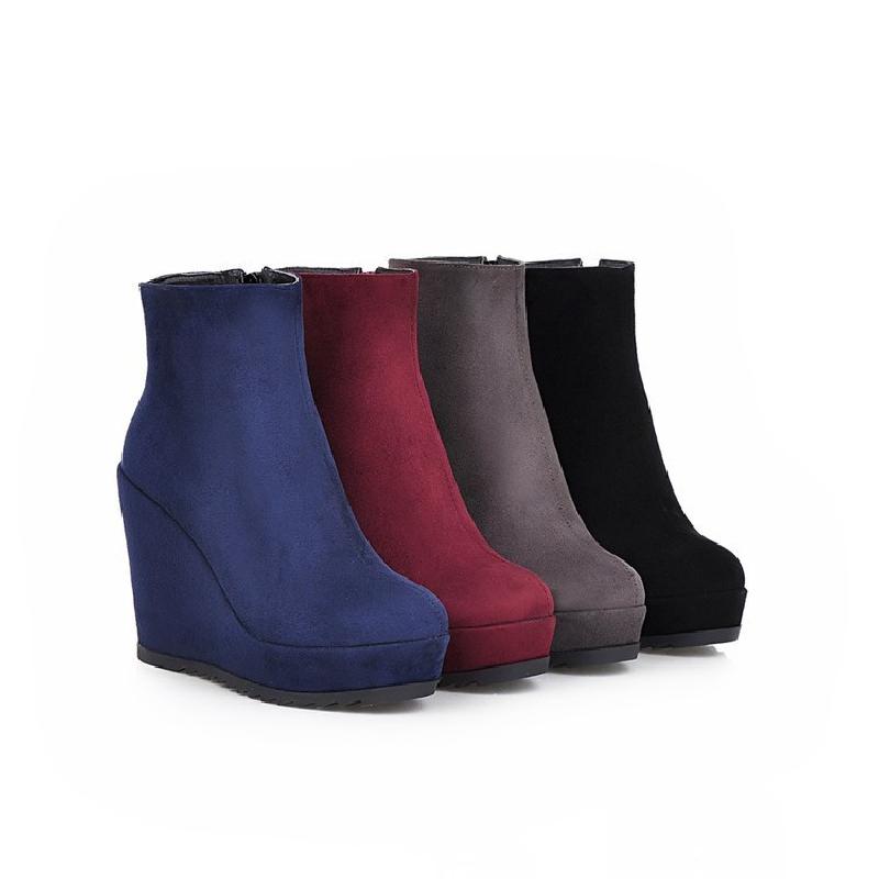 Bottes femme en PU artificiel - Ref 3355550