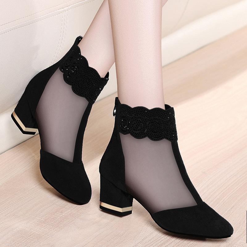 Bottes femme en Microfibre - Ref 3355568