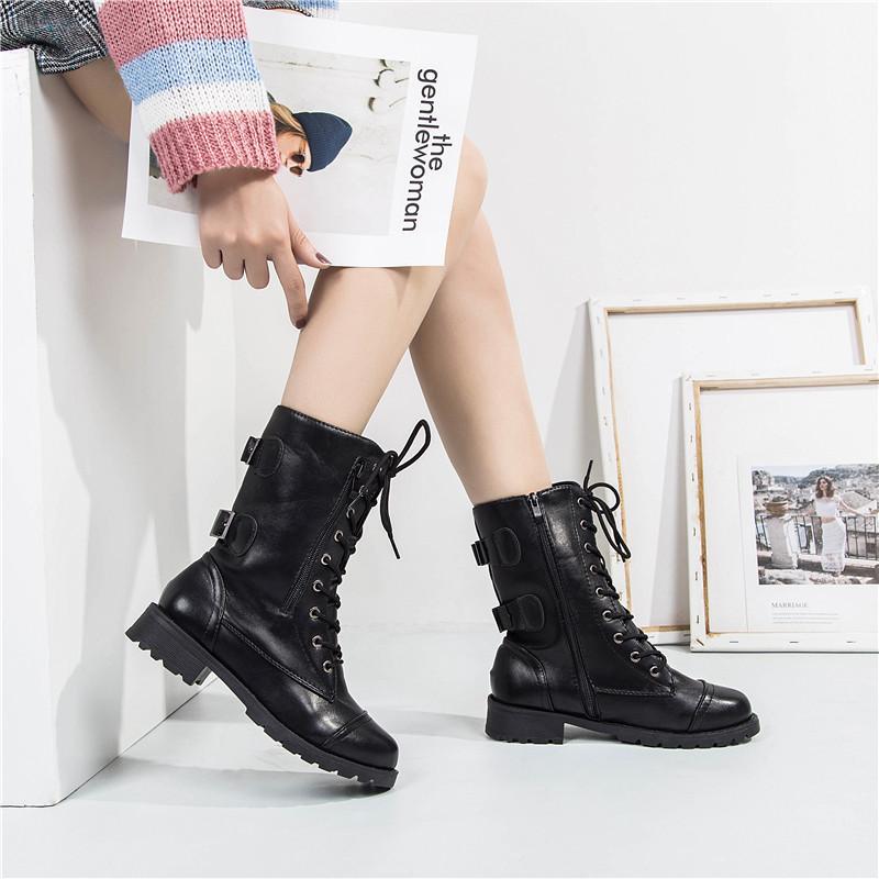 Bottes femme en PU artificiel - Ref 3355571
