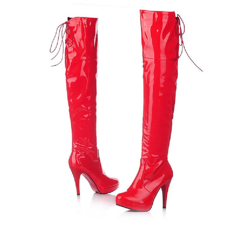 Bottes femme LAI MEIMEI en PU artificiel - Ref 3355581