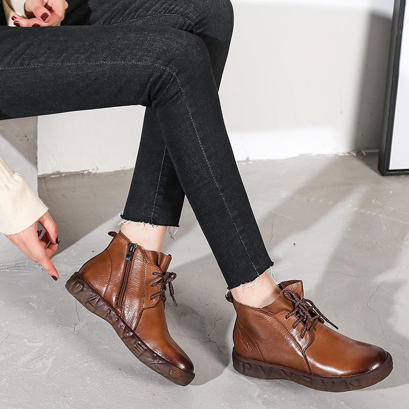 Bottes femme en En cuir - Ref 3355596
